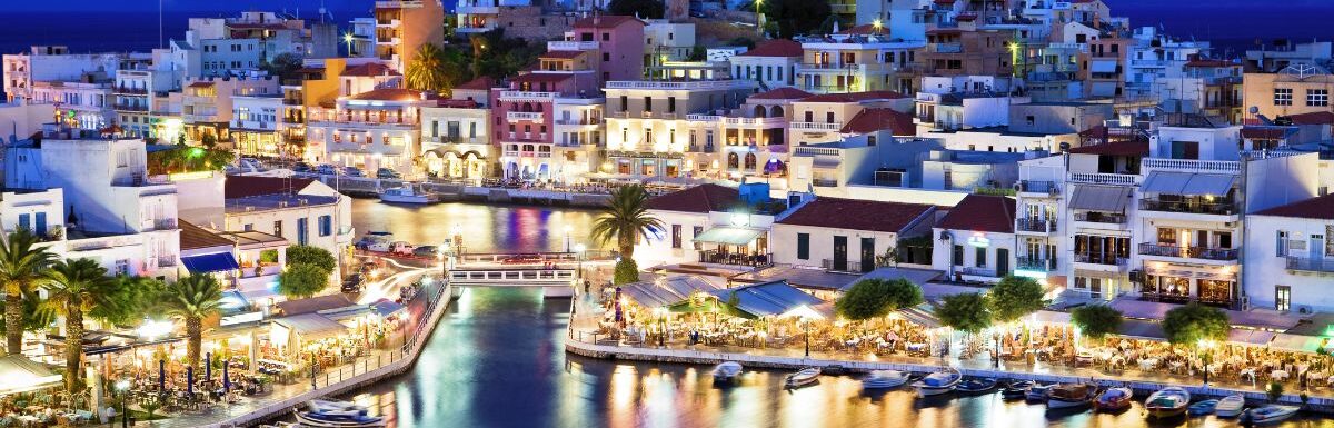 Agios Nikolaos is a picturesque town in the eastern part of the island Crete built on the northwest side of the peaceful bay of Mirabello.