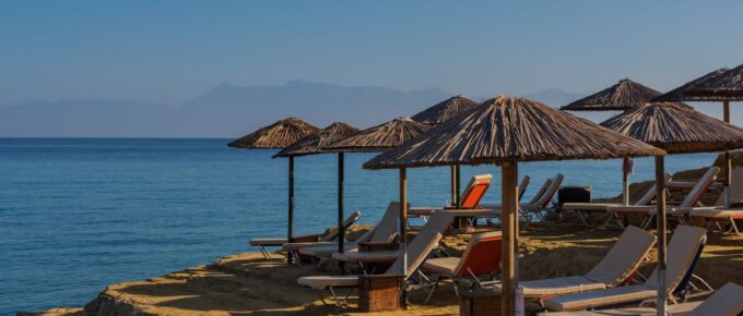 Canal d'Amour beach in Sidari, Corfu, Greece