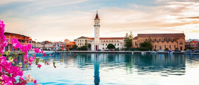 Zante town, Zakinthos Greece.