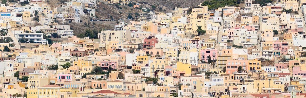 Ermoupolis at Syros island, Greece.